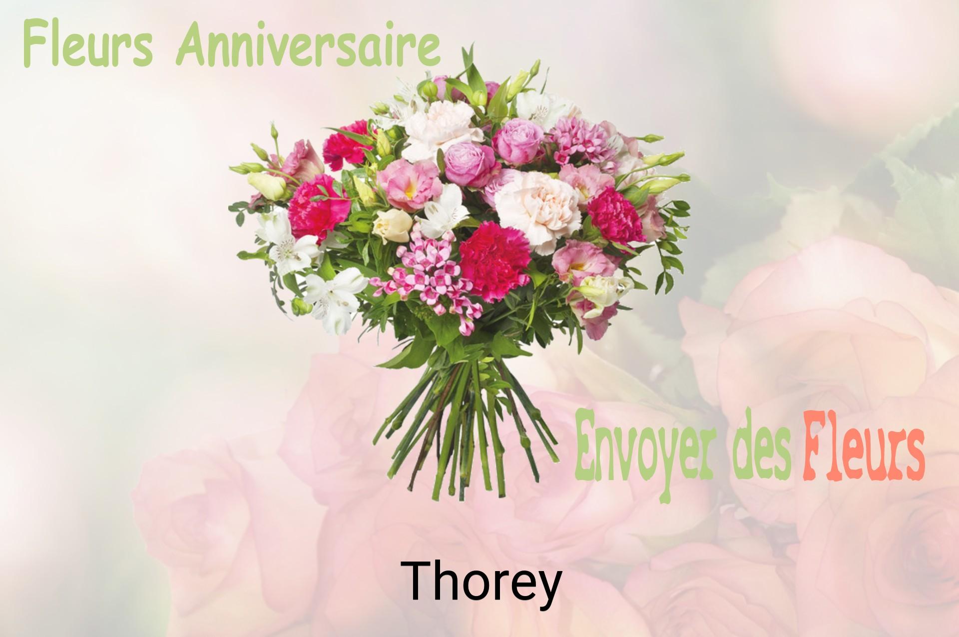 Bouquet de fleurs d’anniversaire livré à Thorey