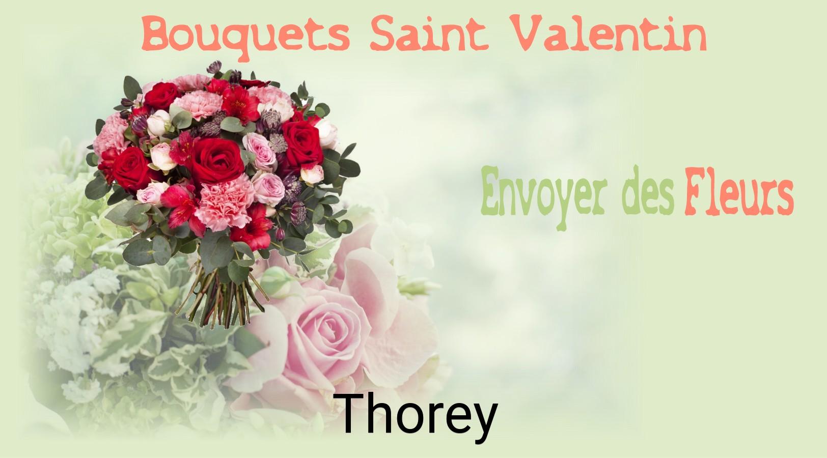 Roses de Saint-Valentin livrées à Thorey